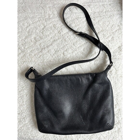 Kate Spade Black Pebbled Leather Handbag Crossbody - Picture 2 of 10